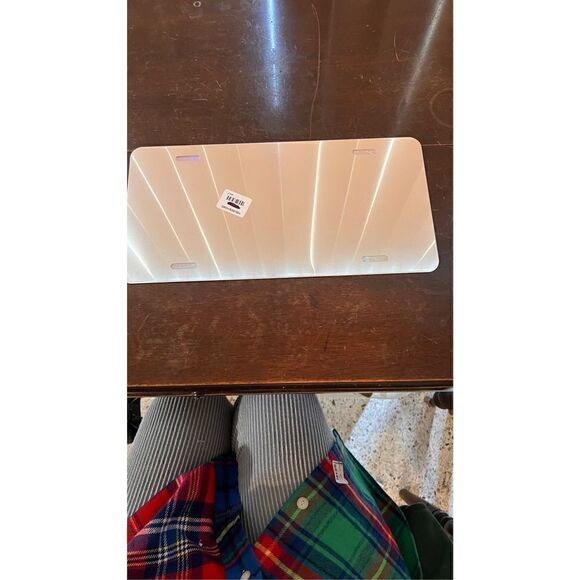 VINTAGE BILL ELLIOTT 1990'S #11 CHROMAS GRAPHICS METAL LICENSE PLATE - Picture 4 of 7